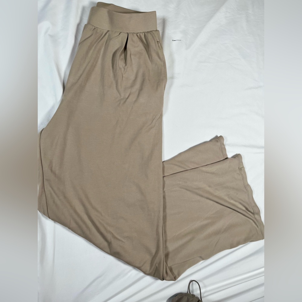 Women's Tan Track Pants